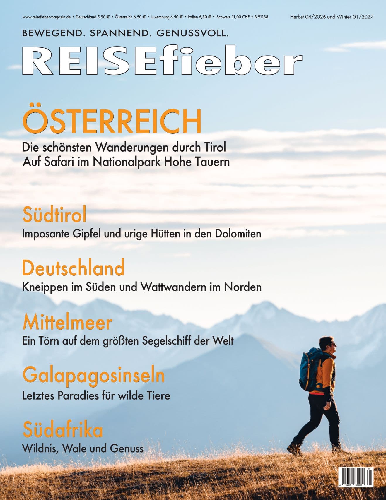 Titelcover REISEfieber